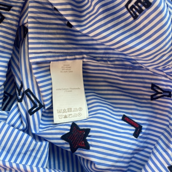 Boden pinstripe button down size 8 - Picture 5 of 5